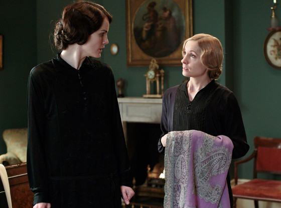 Michelle Dockery, Joanne Froggatt, Downton Abbey Michelle Dockery, Joanne Froggatt, Downton Abbey